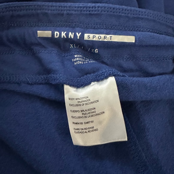 DKNY NY sweatpants blue XL - Picture 3 of 3